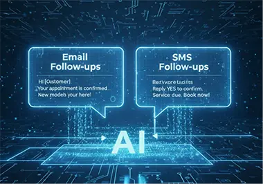 6 Automated Follow-Ups image for Why DealerAI section