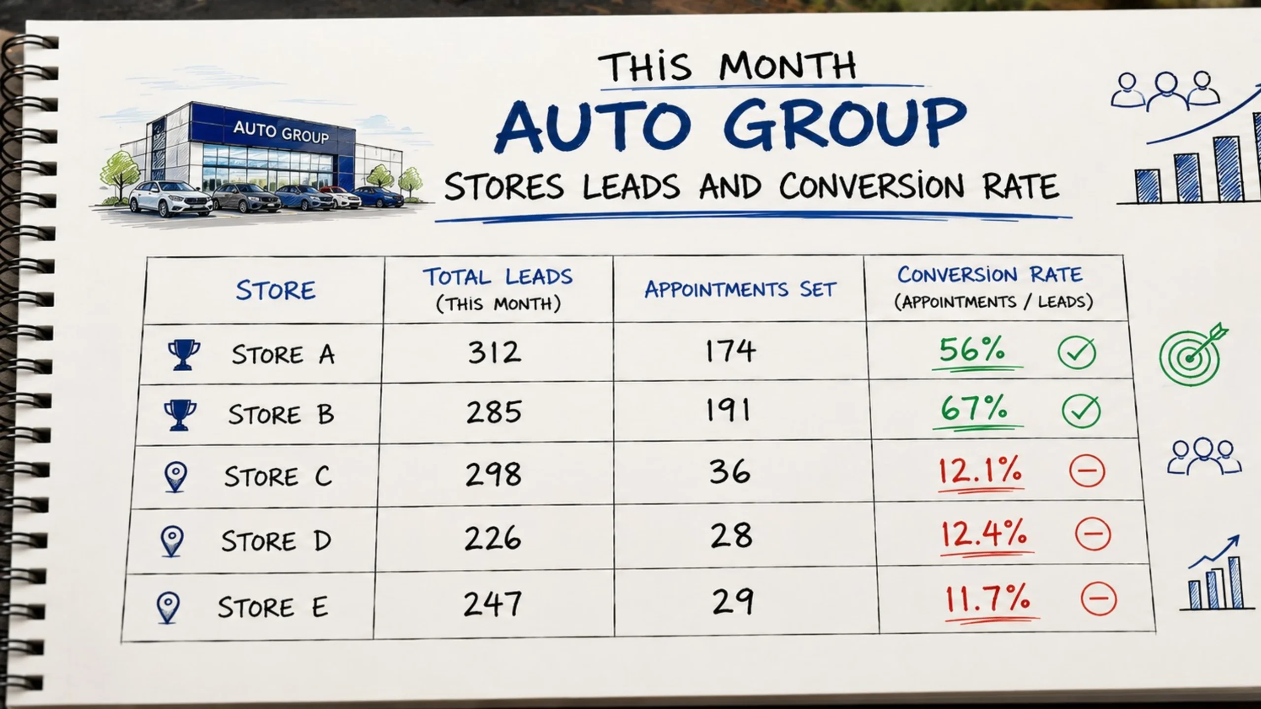 Why Do Some Dealerships in the Same Auto Group Convert More Leads Than Others?